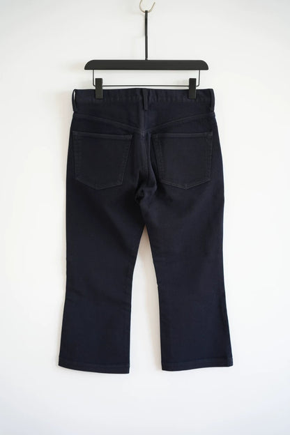 Yohji Yamamoto Navy Wool Denim Pants