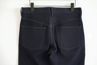 Yohji Yamamoto Navy Wool Denim Pants
