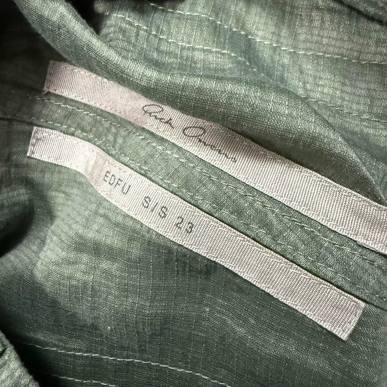 Rick Owens 23SS Green Bootcut Pants