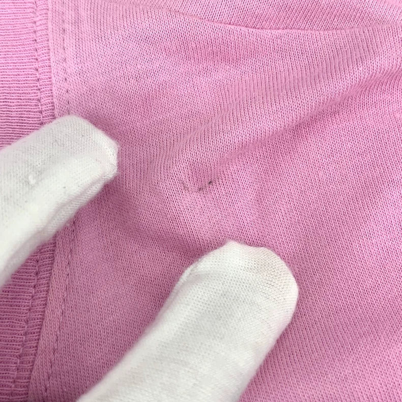 Gucci Pink Cat Print Cotton T-Shirt