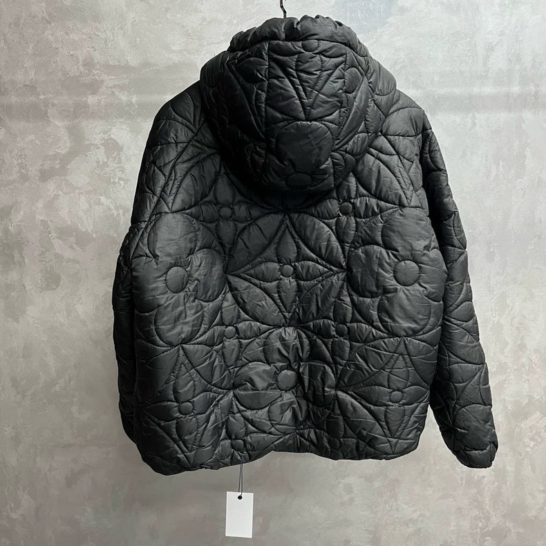 Louis Vuitton Quilted Black Down Jacket