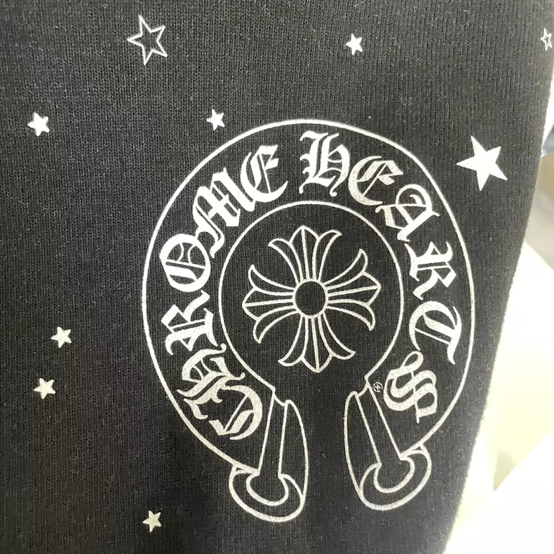 Chrome Hearts Star Print Black Hoodie