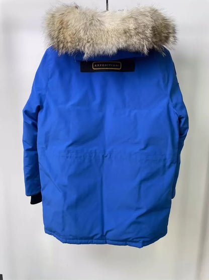 Canada Goose Blue Expedition Down Jacket