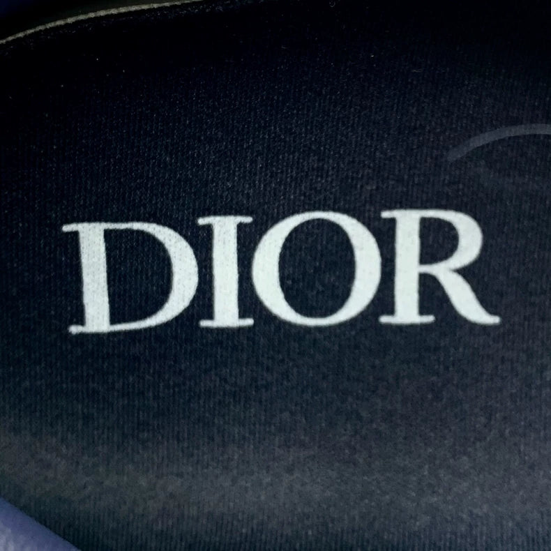 Dior Blue Logo Thick Sole Casual Sneakers