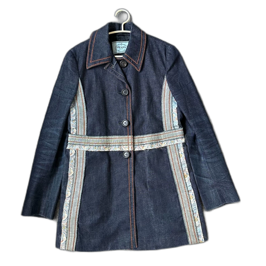 Stylish Prada Denim Coat for All Seasons