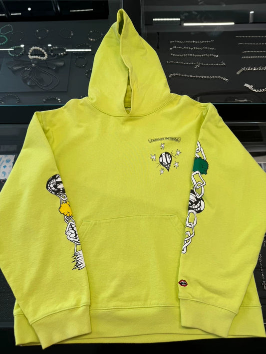 Chrome Hearts Fluorescent Green Matty Hoodie-yf