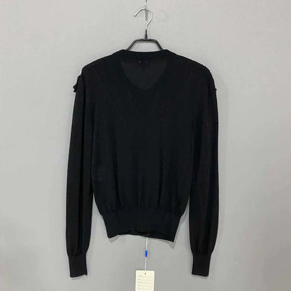 Chanel Black Cardigan with Chain Detail