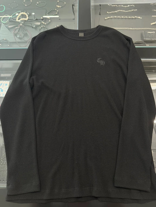 Chrome Hearts Black Embroidered Long Sleeve-yf