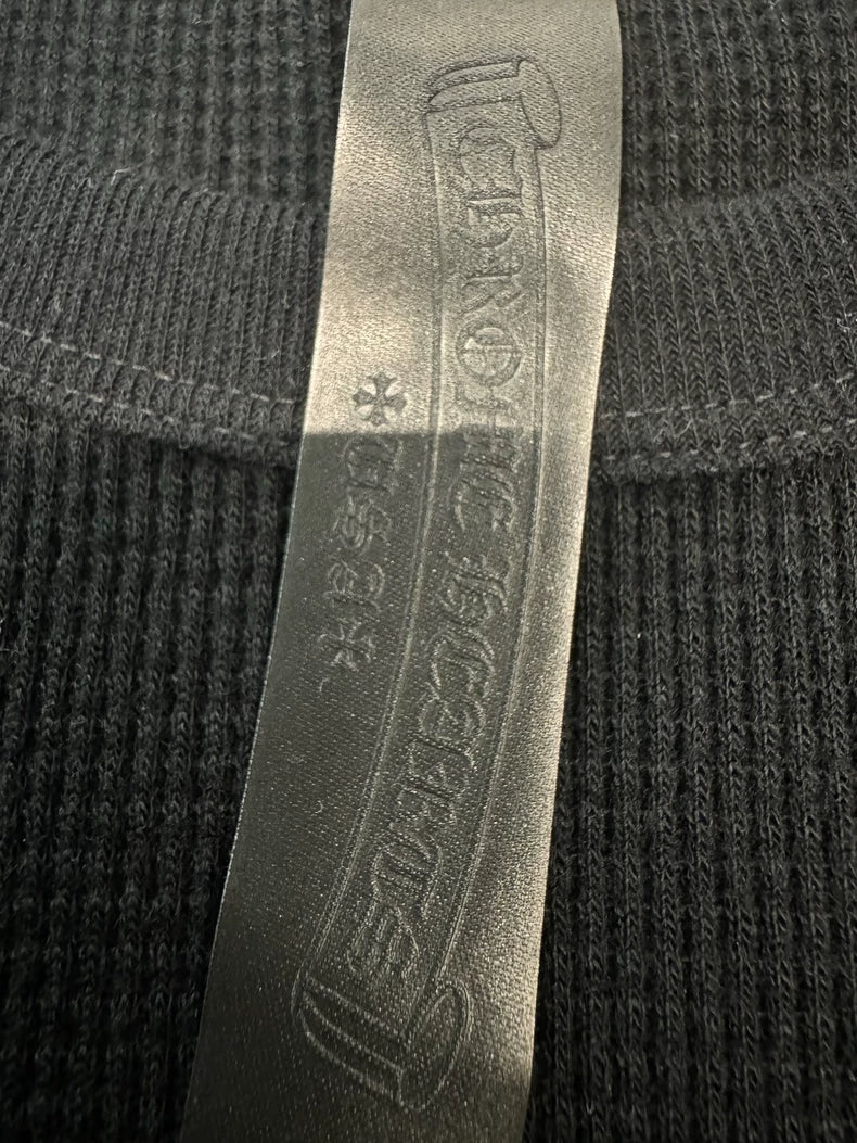 Chrome Hearts Black Embroidered Long Sleeve-yf