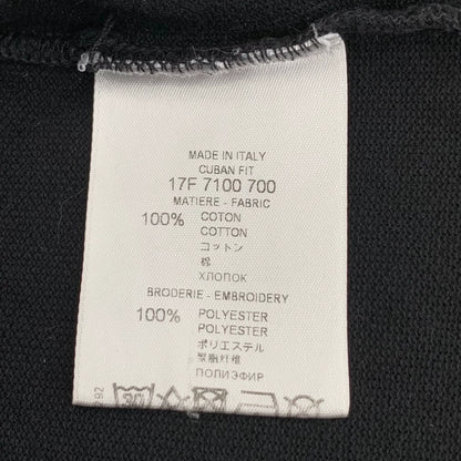 Givenchy Black Star Embroidered Polo Shirt