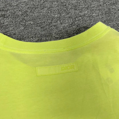 Dior Embroidered Logo Short Sleeve T-Shirt