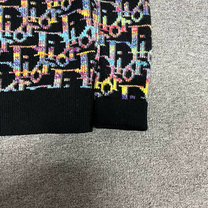 Dior Monogram Print Knit Sweater