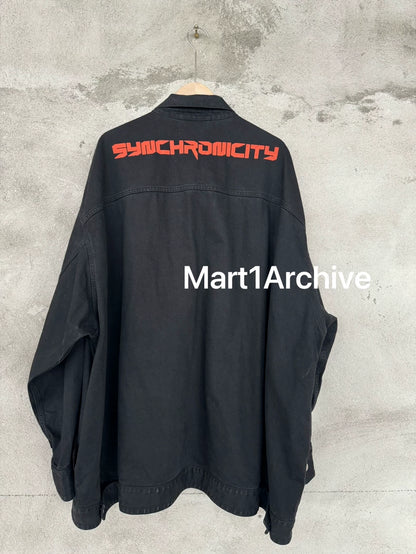 RAF Simons Oversized Logo Jacket