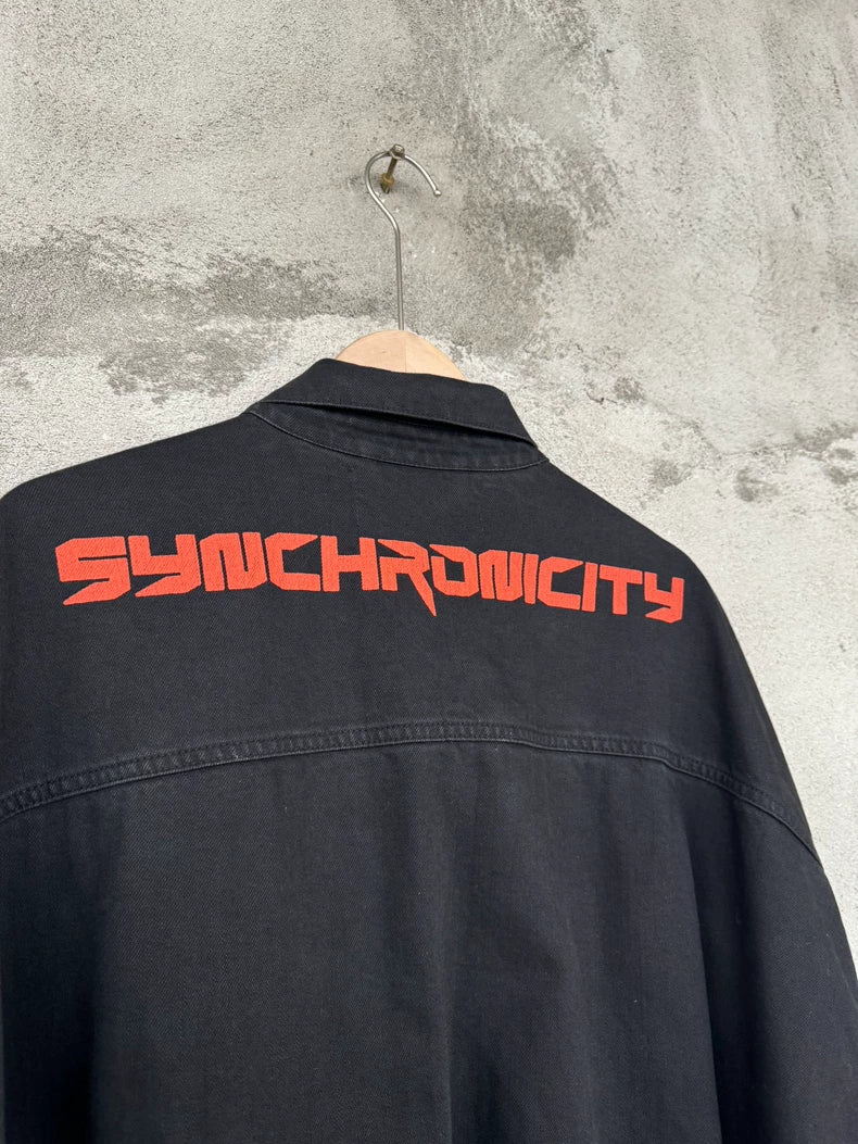 RAF Simons Oversized Logo Jacket