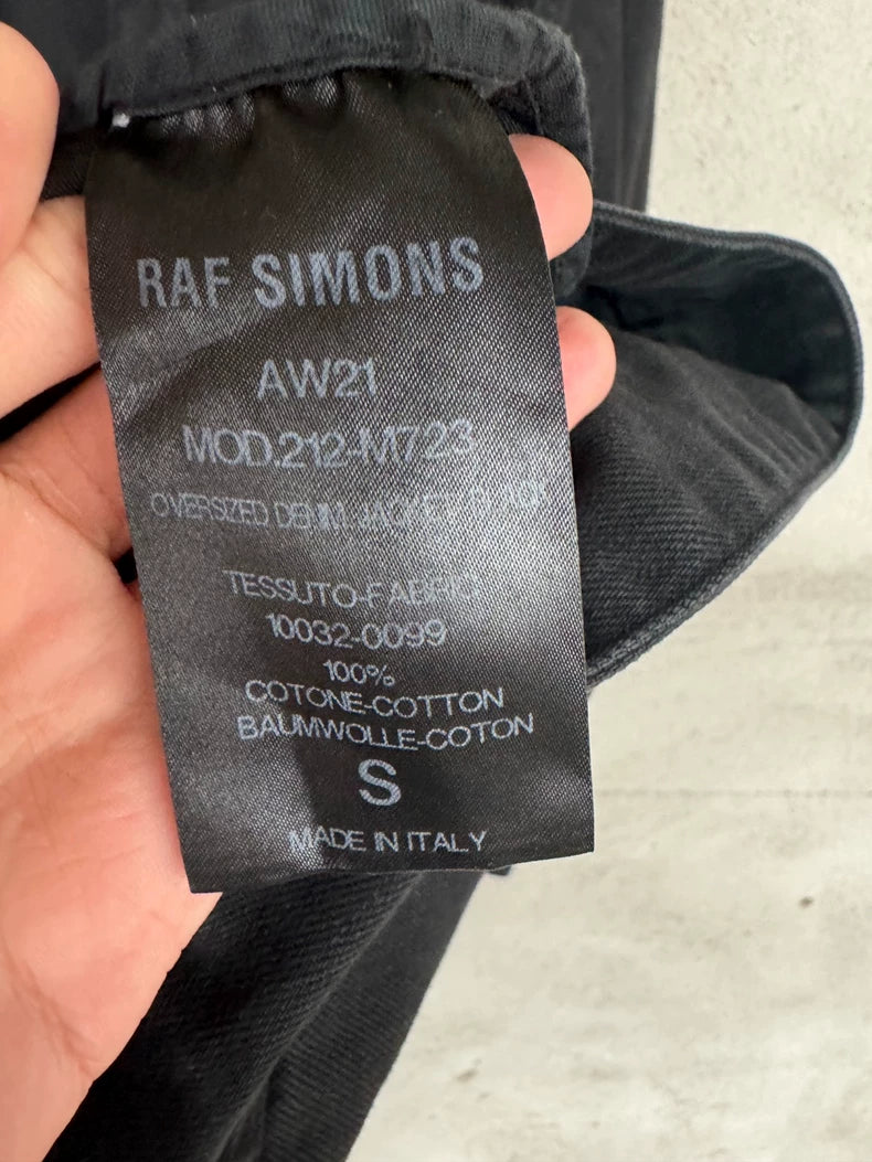 RAF Simons Oversized Logo Jacket
