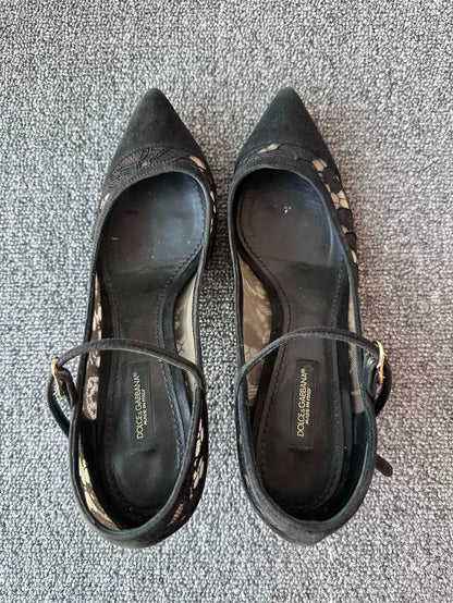 Dolce&Gabbana Lace High Heel Shoes