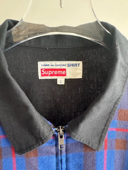 Supreme Comme des Garçons Plaid Jacket
