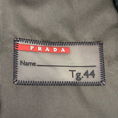 Prada Black Zip-Up Jacket Two-Piece Set