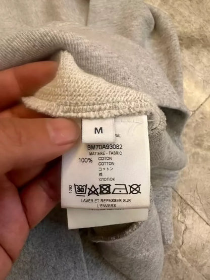 Givenchy Gray Sweatshirt with 'Mad Love' Print-zp