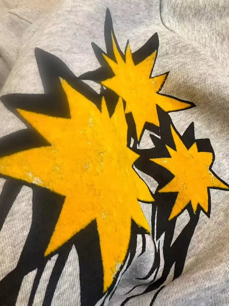 Givenchy Gray Sweatshirt with 'Mad Love' Print-zp