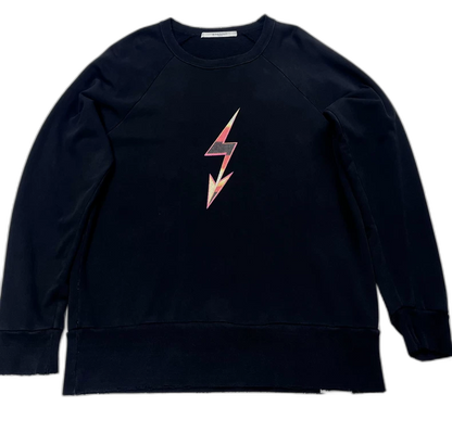 Givenchy Black Lightning Sweatshirt Size M