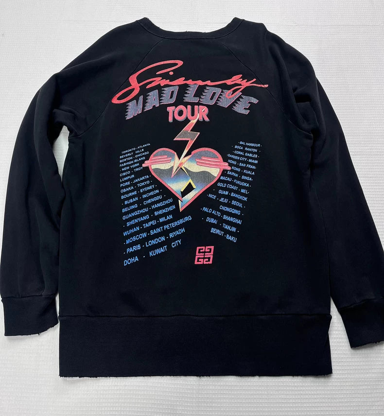 Givenchy Black Lightning Sweatshirt Size M
