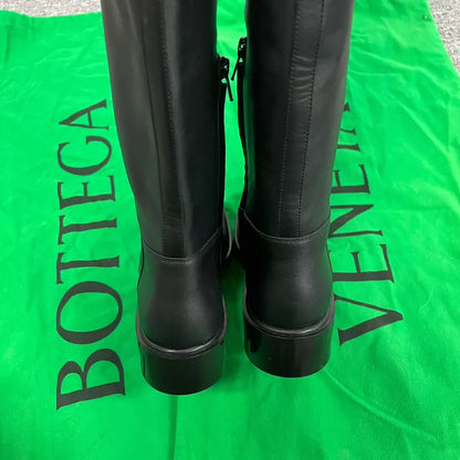 Bottega Veneta Over Knee Black Boots