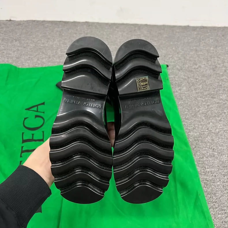 Bottega Veneta Over Knee Black Boots