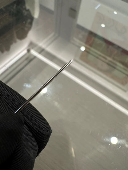 Vintage Silver CC Logo Brooch