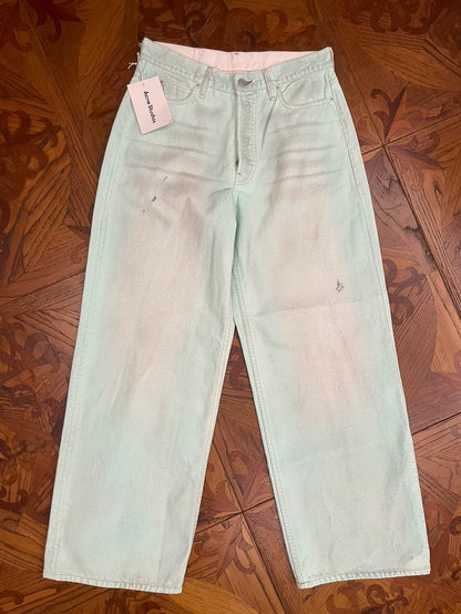 Acne Studios Light Blue Wide Leg Jeans