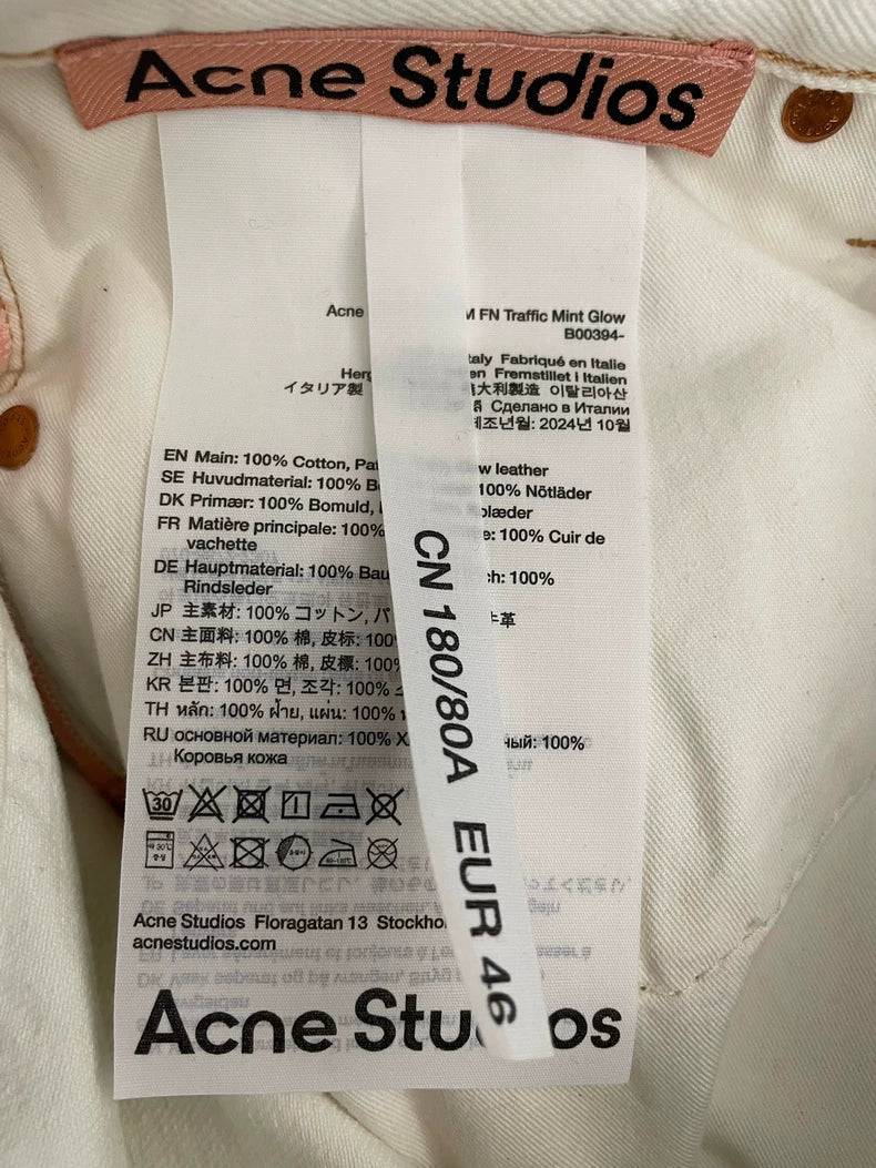 Acne Studios Light Blue Wide Leg Jeans