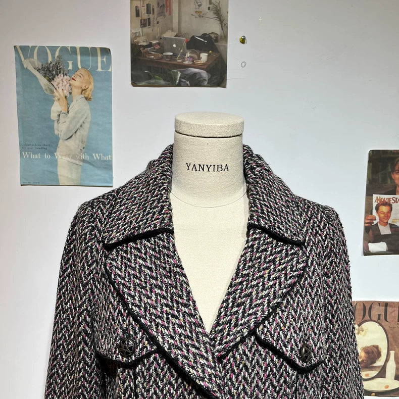 Vintage French Style Tweed Jacket