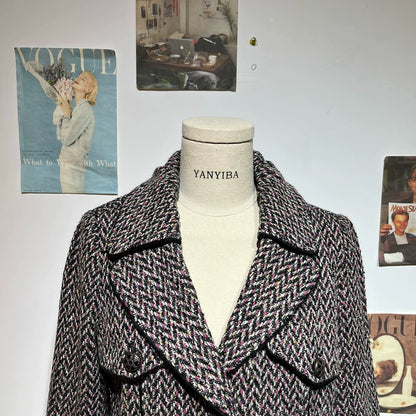 Vintage French Style Tweed Jacket