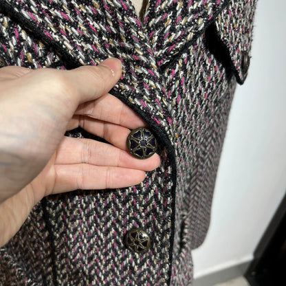 Vintage French Style Tweed Jacket