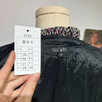 Vintage French Style Tweed Jacket