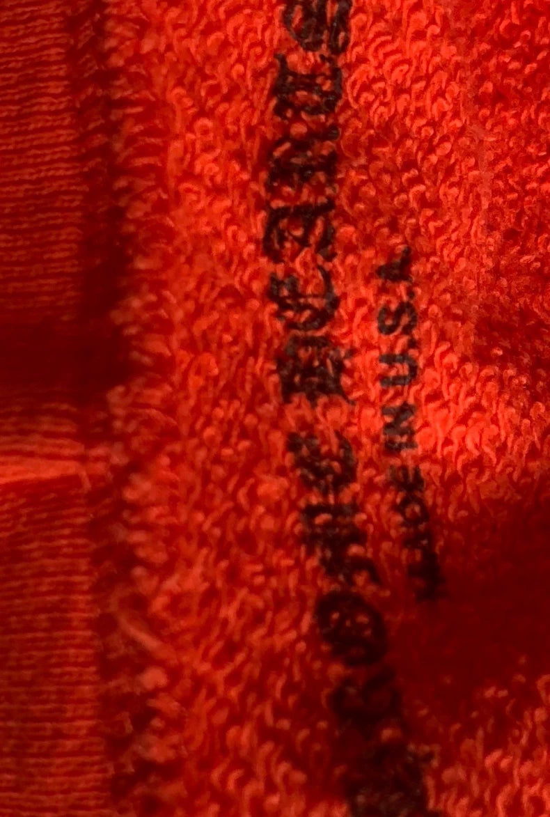 Chrome Hearts Red Hoodie with Flame Design