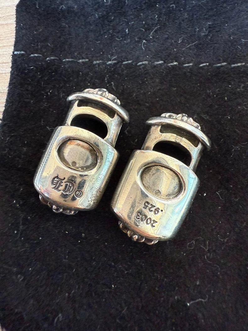 Chrome Hearts Spring Buckle Accessories Pair