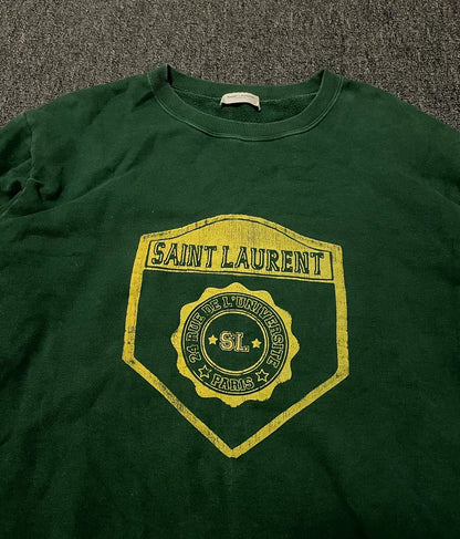 Saint Laurent Men's Green Sweatshirt-yf