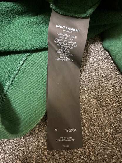 Saint Laurent Men's Green Sweatshirt-yf