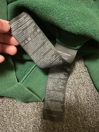 Saint Laurent Men's Green Sweatshirt-yf