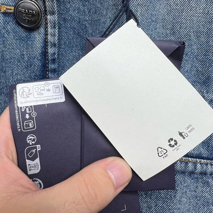 PRADA Distressed Denim Crop Jacket