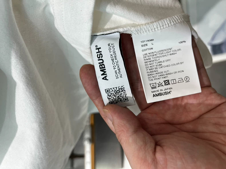 AMBUSH Coca Cola White Short Sleeve Shirt