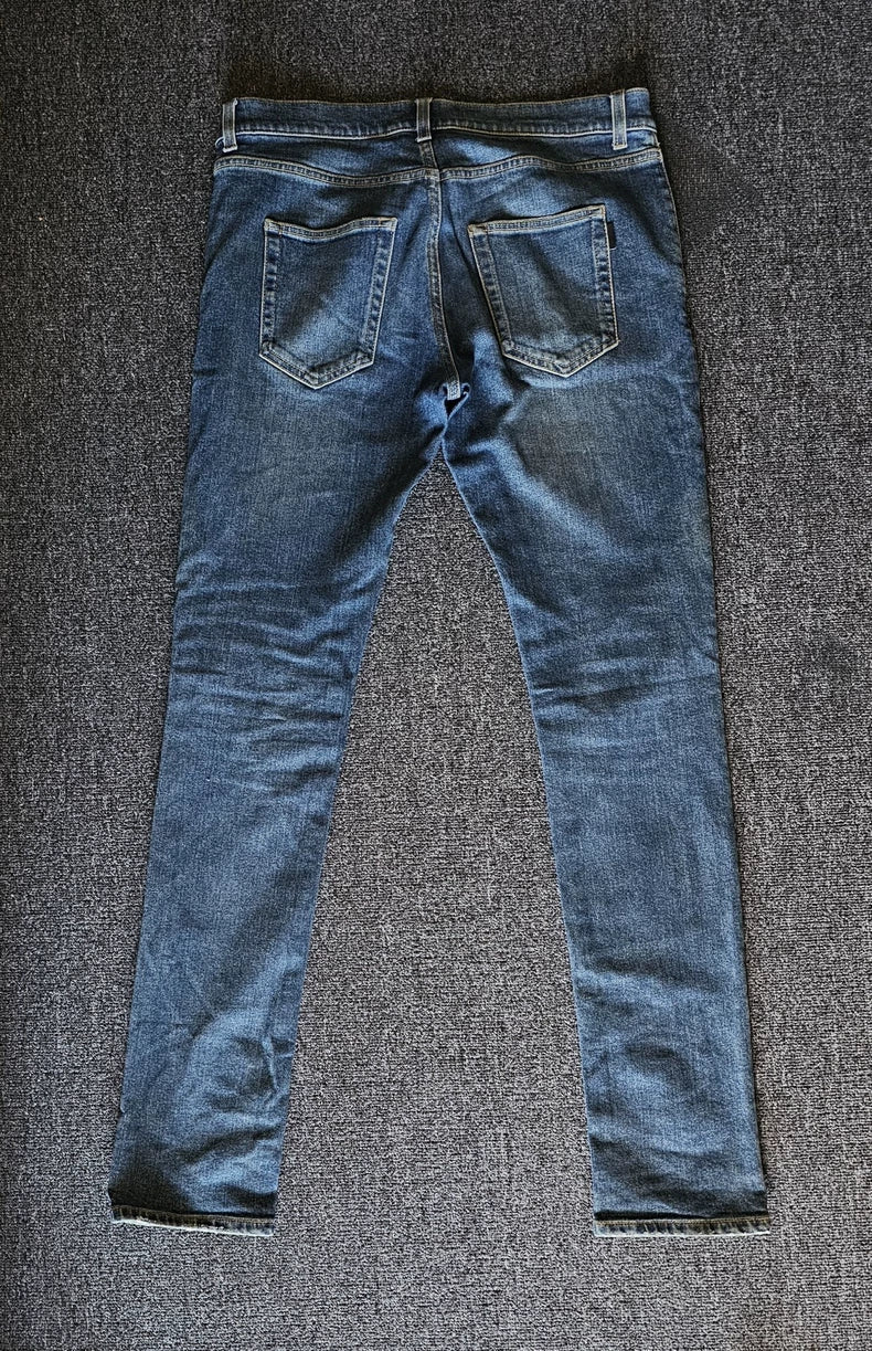 Saint Laurent D02 Distressed Denim Jeans-yf