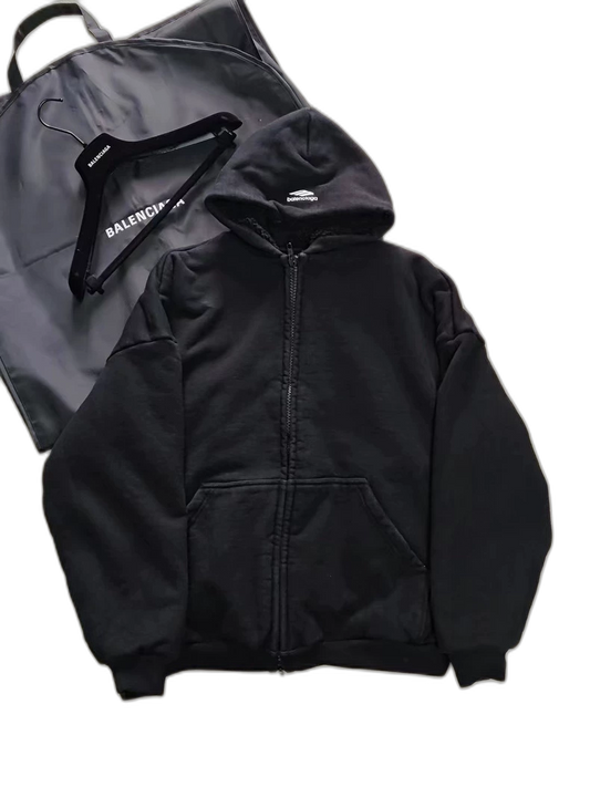 Balenciaga Skiwear Sports Zip Up Hoodie-yf