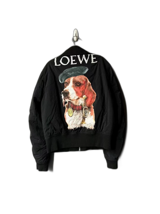 Loewe Beagle Dog Print Cotton Jacket