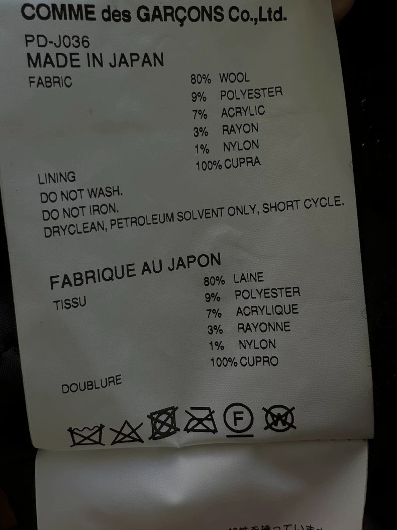 Comme des Garcons Homme Plus Gloves Trench Coat