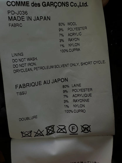 Comme des Garcons Homme Plus Gloves Trench Coat