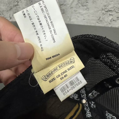 Chrome Hearts Matty Boy Zebra Baseball Cap-yf