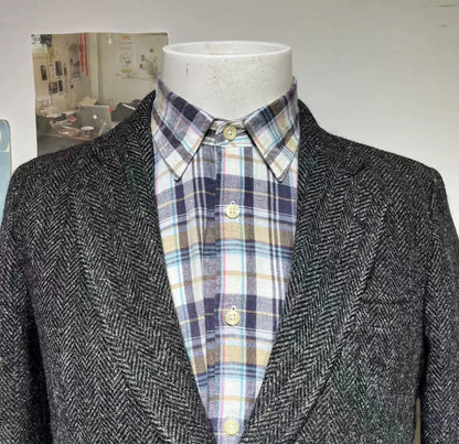 Vintage Dior Gray Wool Blazer for Men