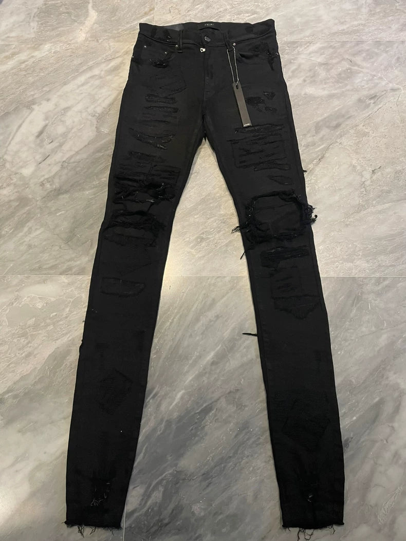 Rare Amiri Distressed Denim Pants